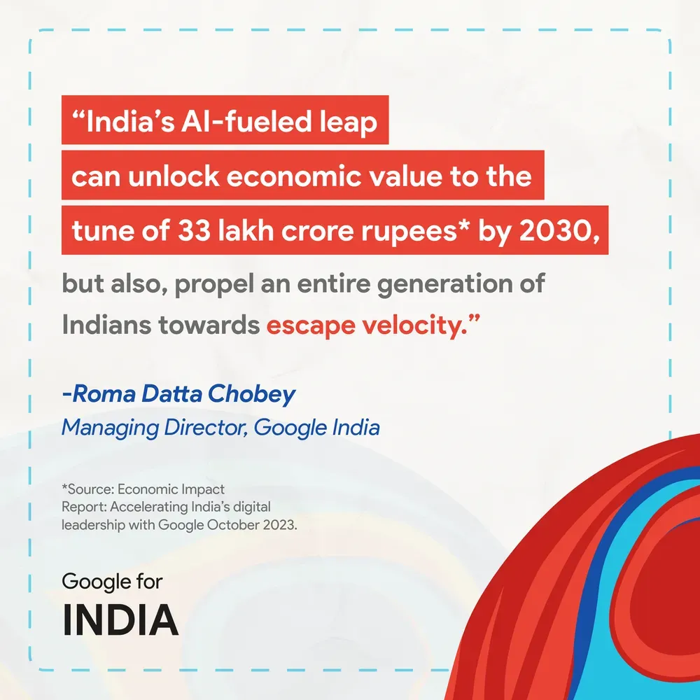 Bringing AI to every Indian across our products